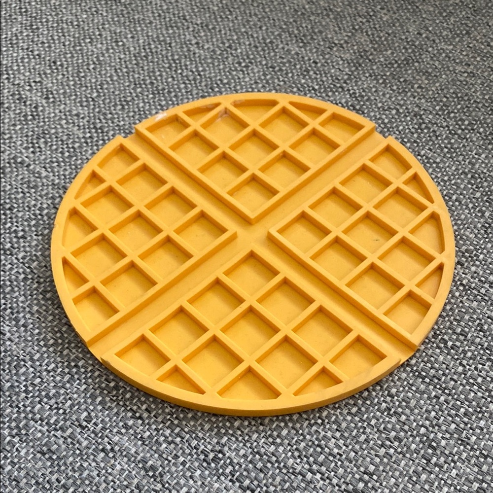 Spot Lick Mat Belgian Waffle Dog Toy, 7.5-in By Spot